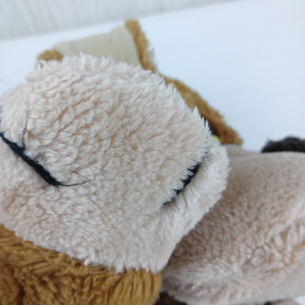 Russ Berrie Long Eared Brown Dog Plush Stuffed Animal Toy Vintage Samuel 13" - Picture 12 of 15